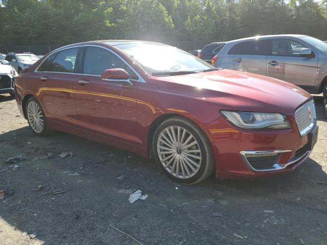 3LN6L5E98HR609415 - 2017 LINCOLN MKZ RESERVE წითელი ფოტო 4
