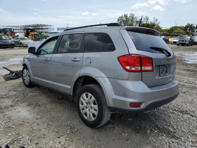 3C4PDCBB8KT783755 - 2019 DODGE JOURNEY SE SILVER photo 2