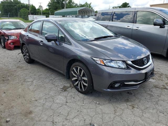 19XFB2F99EE053719 - 2014 HONDA CIVIC EXL 灰色 照片 4