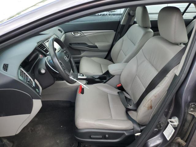 19XFB2F99EE053719 - 2014 HONDA CIVIC EXL 灰色 照片 7