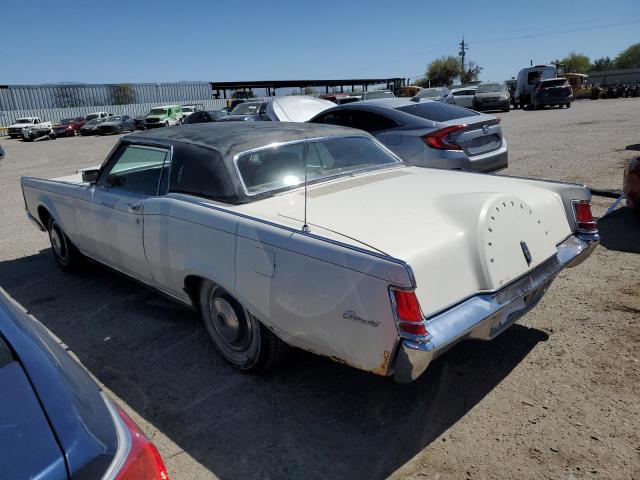 1Y89A818105 - 1971 LINCOLN CONTINENTA WHITE photo 2