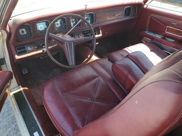 1Y89A818105 - 1971 LINCOLN CONTINENTA WHITE photo 8