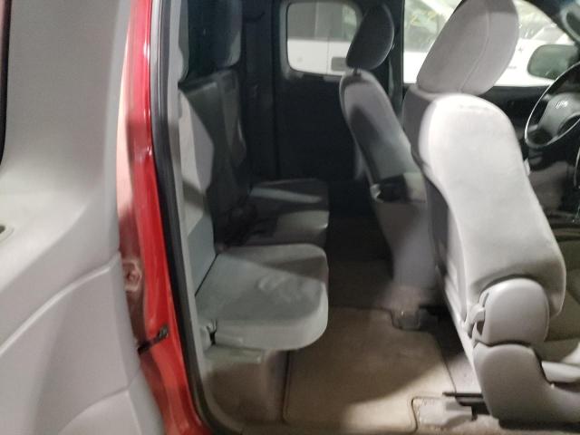5TFTX4CN9BX010480 - 2011 TOYOTA TACOMA ACCESS CAB მუქწითელი ფოტო 10