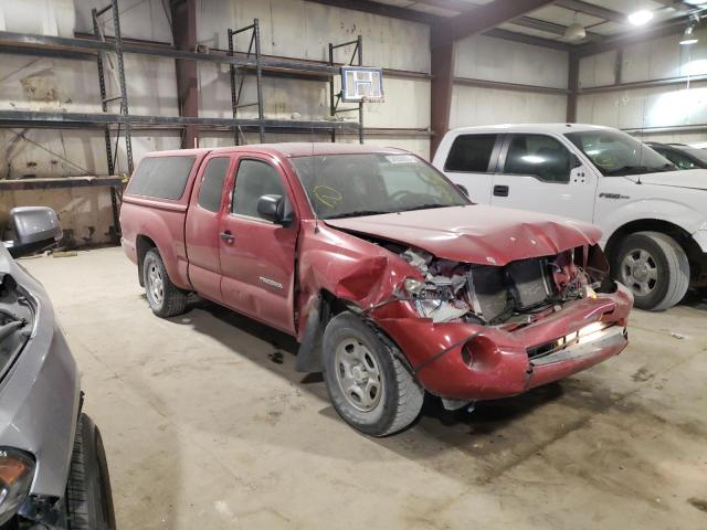 5TFTX4CN9BX010480 - 2011 TOYOTA TACOMA ACCESS CAB მუქწითელი ფოტო 4