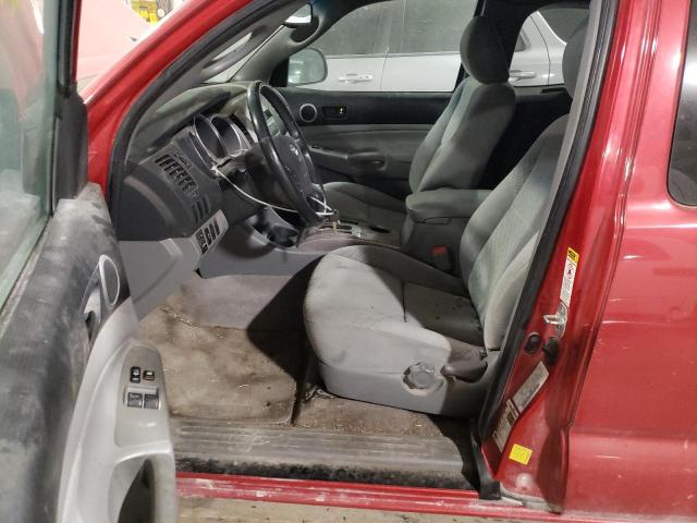 5TFTX4CN9BX010480 - 2011 TOYOTA TACOMA ACCESS CAB მუქწითელი ფოტო 7