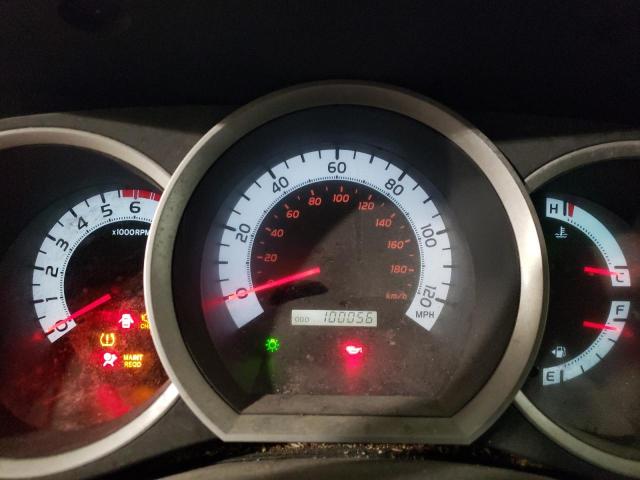 5TFTX4CN9BX010480 - 2011 TOYOTA TACOMA ACCESS CAB მუქწითელი ფოტო 9