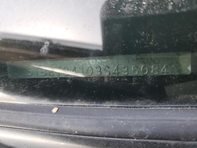 5TBRT34103S436084 - 2003 TOYOTA TUNDRA ACCESS CAB SR5 BLACK photo 12