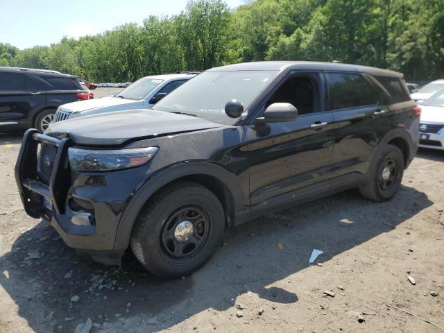 1FM5K8AW0MNA07147 - 2021 FORD EXPLORER POLICE INTERCEPTOR 黑色 照片 1