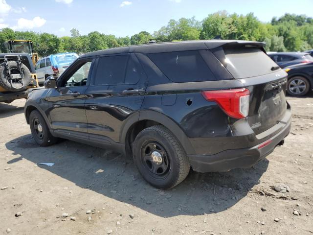 1FM5K8AW0MNA07147 - 2021 FORD EXPLORER POLICE INTERCEPTOR BLACK photo 2