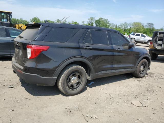 1FM5K8AW0MNA07147 - 2021 FORD EXPLORER POLICE INTERCEPTOR 黑色 照片 3