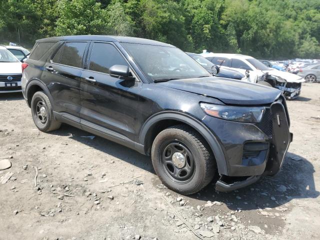 1FM5K8AW0MNA07147 - 2021 FORD EXPLORER POLICE INTERCEPTOR 黑色 照片 4