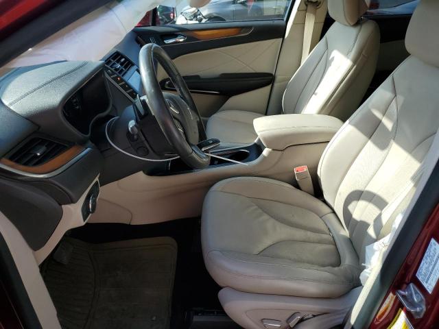 5LMCJ2C98KUL16623 - 2019 LINCOLN MKC SELECT 勃艮第红 照片 7