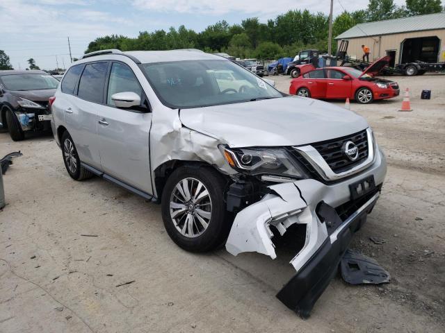 5N1DR2MNXKC606332 - 2019 NISSAN PATHFINDER S SILVER photo 4