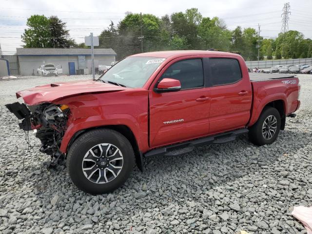 3TMCZ5AN5PM569217 - 2023 TOYOTA TACOMA DOUBLE CAB Bordo foto 1