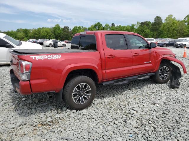 3TMCZ5AN5PM569217 - 2023 TOYOTA TACOMA DOUBLE CAB Bordo foto 3