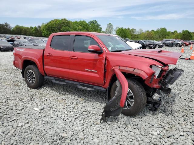 3TMCZ5AN5PM569217 - 2023 TOYOTA TACOMA DOUBLE CAB Bordo foto 4