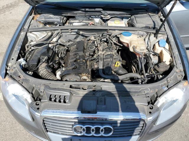 WAUKF78E78A085177 - 2008 AUDI A4 2.0T AVANT QUATTRO SILVER photo 11