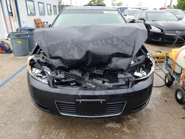 2G1WV58K281342119 - 2008 CHEVROLET IMPALA 50TH ANNIVERSARY BLACK photo 5