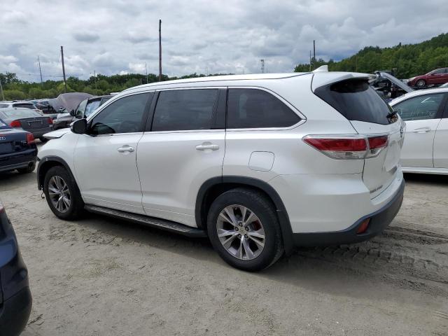 5TDJKRFH0ES053608 - 2014 TOYOTA HIGHLANDER XLE Ağ foto 2