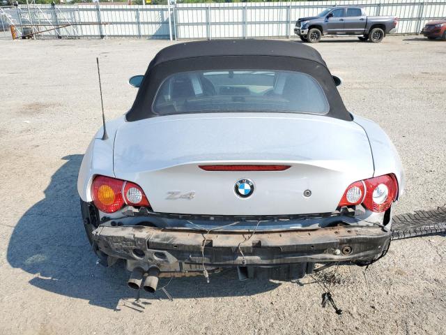 4USBT334X3LS47801 - 2003 BMW Z4 2.5 SILVER photo 6