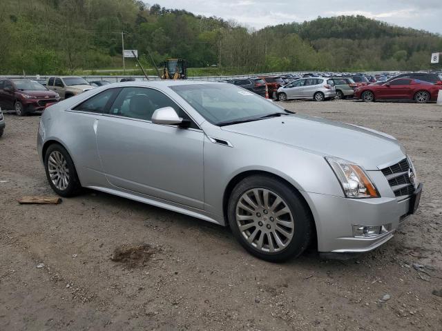 1G6DJ1ED1B0145585 - 2011 CADILLAC CTS PERFORMANCE COLLECTION SILVER photo 4