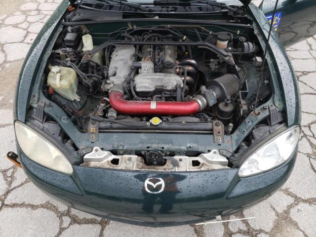 JM1NB353910209811 - 2001 MAZDA MX-5 MIATA BASE GREEN photo 11