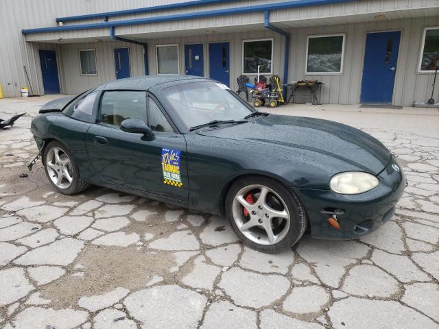 JM1NB353910209811 - 2001 MAZDA MX-5 MIATA BASE GREEN photo 4