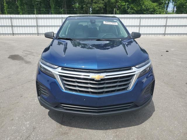 3GNAXSEV5NS174590 - 2022 CHEVROLET EQUINOX LS BLUE photo 5