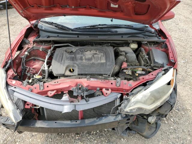 2T1BURHEXFC247753 - 2015 TOYOTA COROLLA L RED photo 11