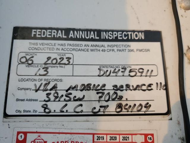 1UYVS2534DU475911 - 2013 UTILITY TRAILER WHITE photo 10