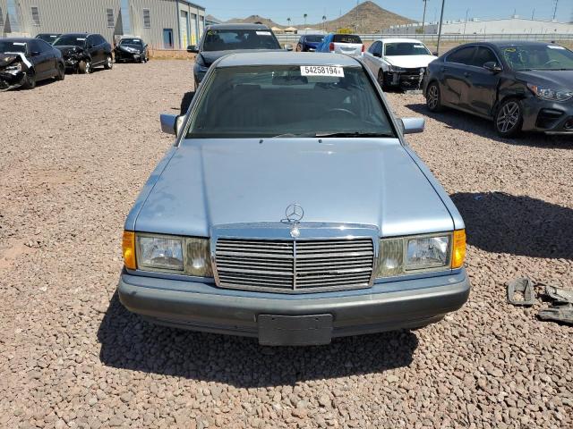 WDBDA29DXMF857282 - 1991 MERCEDES-BENZ 190 E 2.6 BLUE photo 5