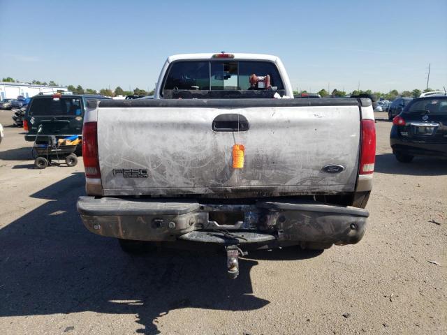 1FTWW31P16EA08190 - 2006 FORD F350 SRW SUPER DUTY WHITE photo 6