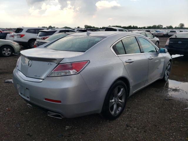 19UUA9F50DA000331 - 2013 ACURA TL TECH SILVER photo 3