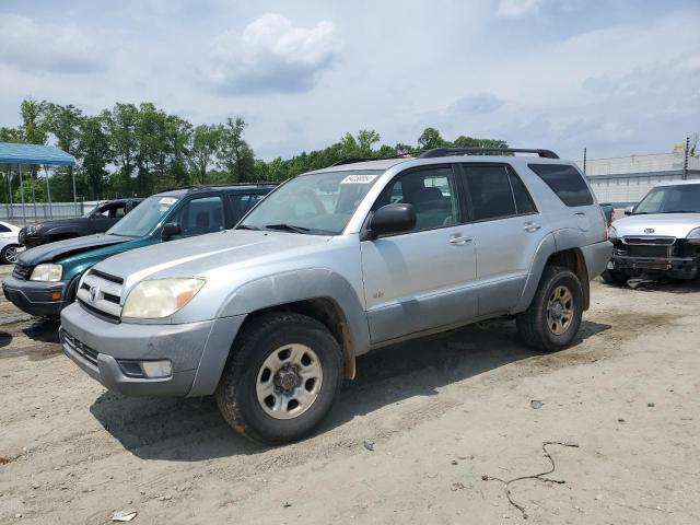 JTEZU14R230002245 - 2003 TOYOTA 4RUNNER SR5 SILVER photo 1