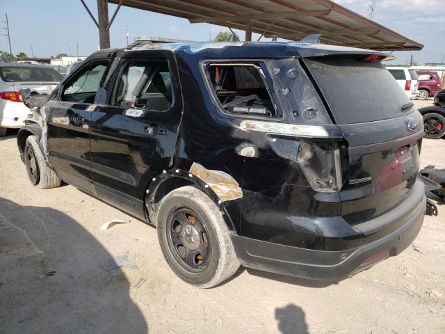 1FM5K8AT2JGA99562 - 2018 FORD EXPLORER POLICE INTERCEPTOR BLACK photo 2