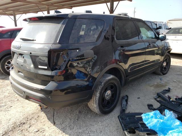 1FM5K8AT2JGA99562 - 2018 FORD EXPLORER POLICE INTERCEPTOR BLACK photo 3