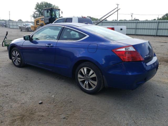 1HGCS128X8A029822 - 2008 HONDA ACCORD EXL BLUE photo 2