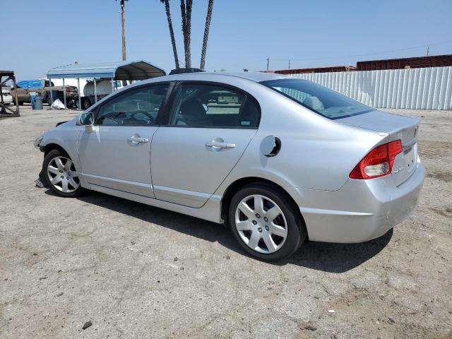 2HGFA16539H305065 - 2009 HONDA CIVIC LX SILVER photo 2