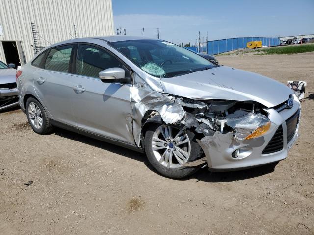 1FAHP3H22CL322055 - 2012 FORD FOCUS SEL SILVER photo 4