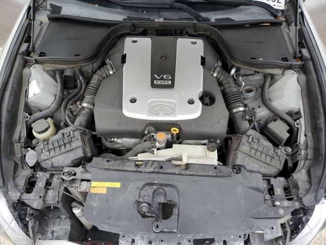 JNKCV64E48M120085 - 2008 INFINITI G37 BASE GRAY photo 11