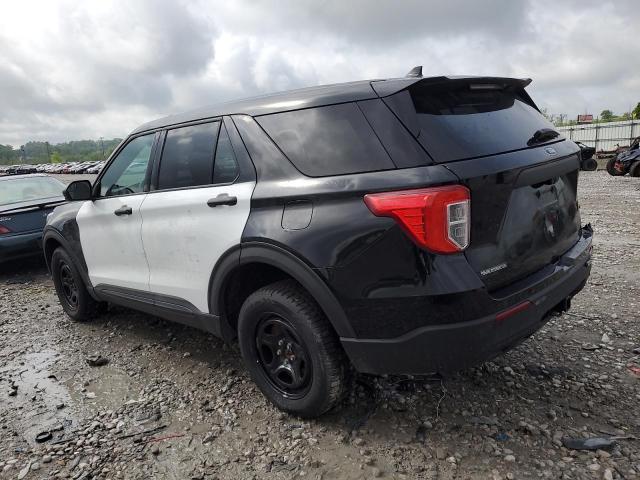 1FM5K8AB3LGC94810 - 2020 FORD EXPLORER POLICE INTERCEPTOR 双色 照片 2