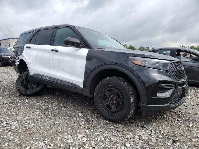 1FM5K8AB3LGC94810 - 2020 FORD EXPLORER POLICE INTERCEPTOR 双色 照片 4