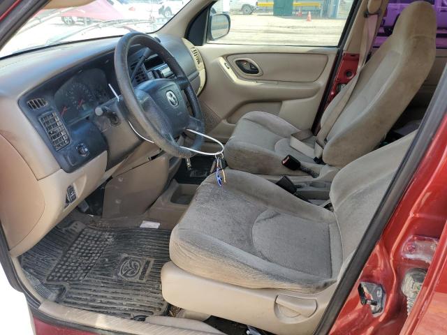 4F2YU06111KM16281 - 2001 MAZDA TRIBUTE DX RED photo 7