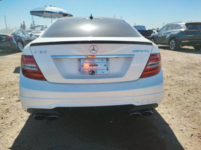 WDDGJ7HB0DF964410 - 2013 MERCEDES-BENZ C 63 AMG WHITE photo 6