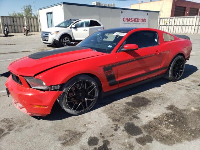 1ZVBP8CU2C5272491 - 2012 FORD MUSTANG BOSS 302 RED photo 1