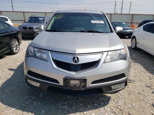 2HNYD2H67DH500051 - 2013 ACURA MDX ADVANCE SILVER photo 5