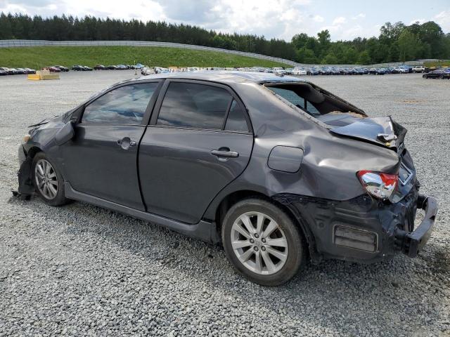 2T1BU40E59C145070 - 2009 TOYOTA COROLLA BASE GRAY photo 2