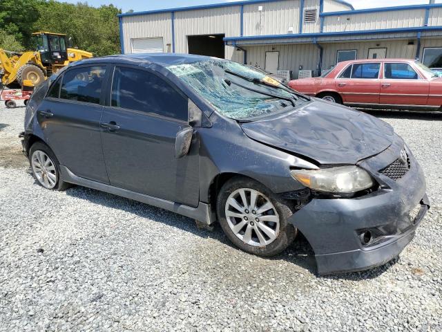 2T1BU40E59C145070 - 2009 TOYOTA COROLLA BASE GRAY photo 4