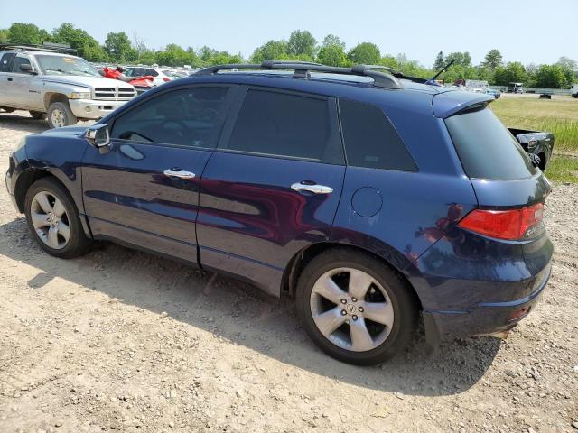 5J8TB18258A008167 - 2008 ACURA RDX BLUE photo 2