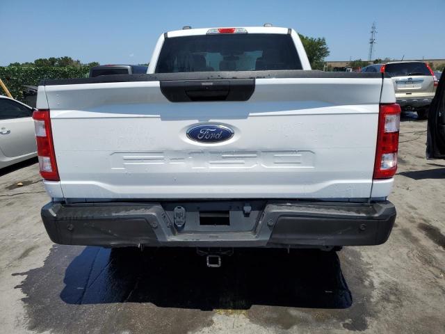 1FTEX1CP4NKD52526 - 2022 FORD F150 SUPER CAB WHITE photo 6